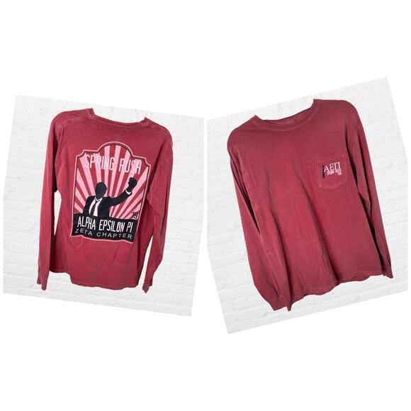 Comfort Colors Alpha Epsilon Pi Zeta Chapter Spring Rush 2019 tshirt - Picture 1 of 5